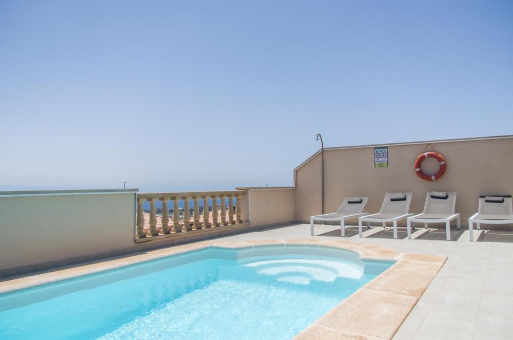 Luxurious Villa With Amazing Sea View And Pool 科斯塔卡莱塔 外观 照片